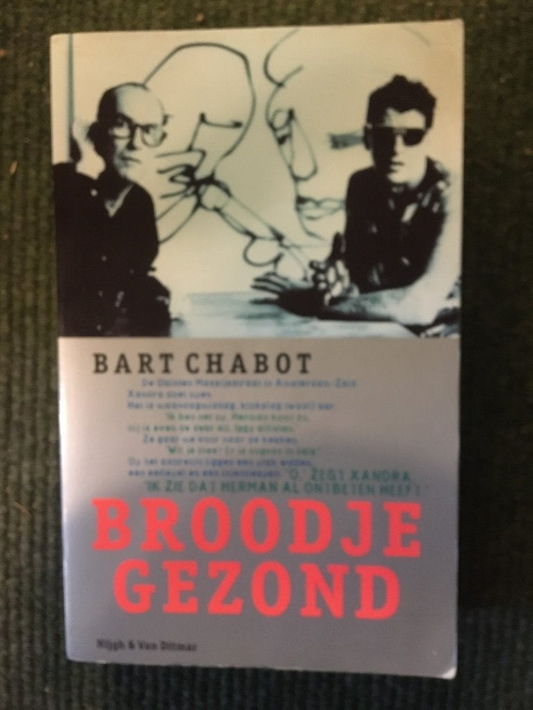 Broodje Gezond (Biografie Herman Brood 1); door Bart Chabot, Boeken, Gelezen, Kunst en Cultuur, Ophalen of Verzenden, Bart Chabot