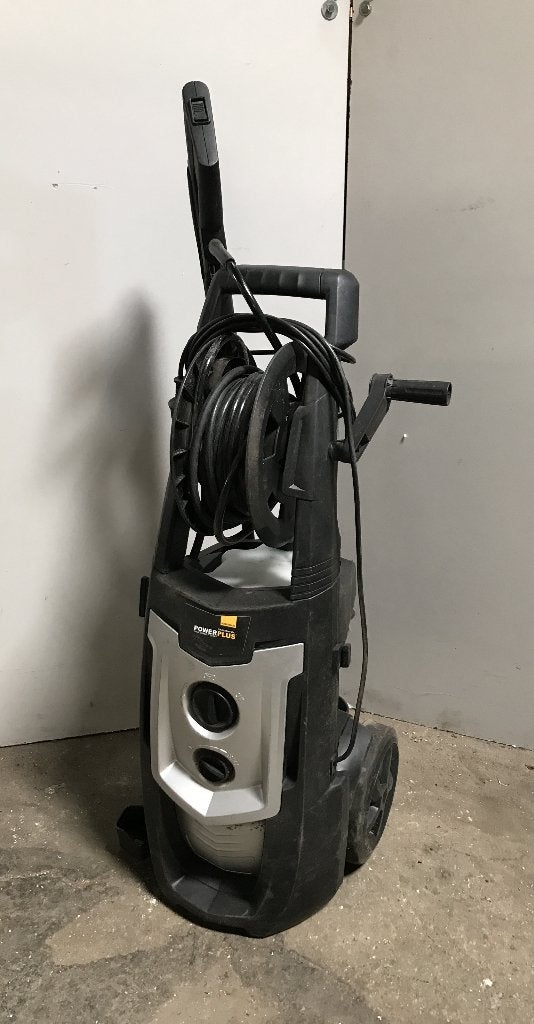 Hogedrukreiniger, Powerplus, 230 volt, Ophalen, Gebruikt, Elektrisch, Met regelbare waterdruk