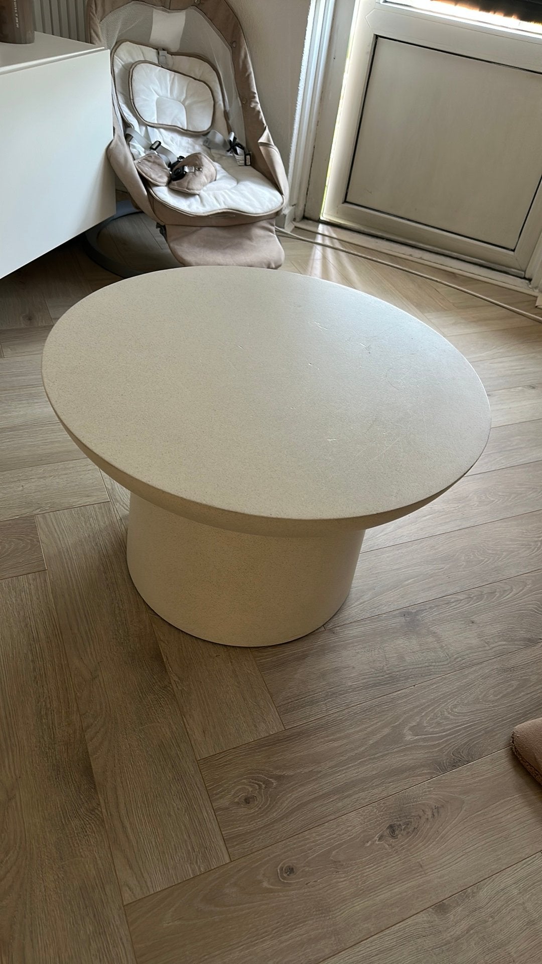 Sallon tafel, Huis en Inrichting, Tafels | Salontafels, Ophalen, Zo goed als nieuw, Rechthoekig, 50 tot 100 cm