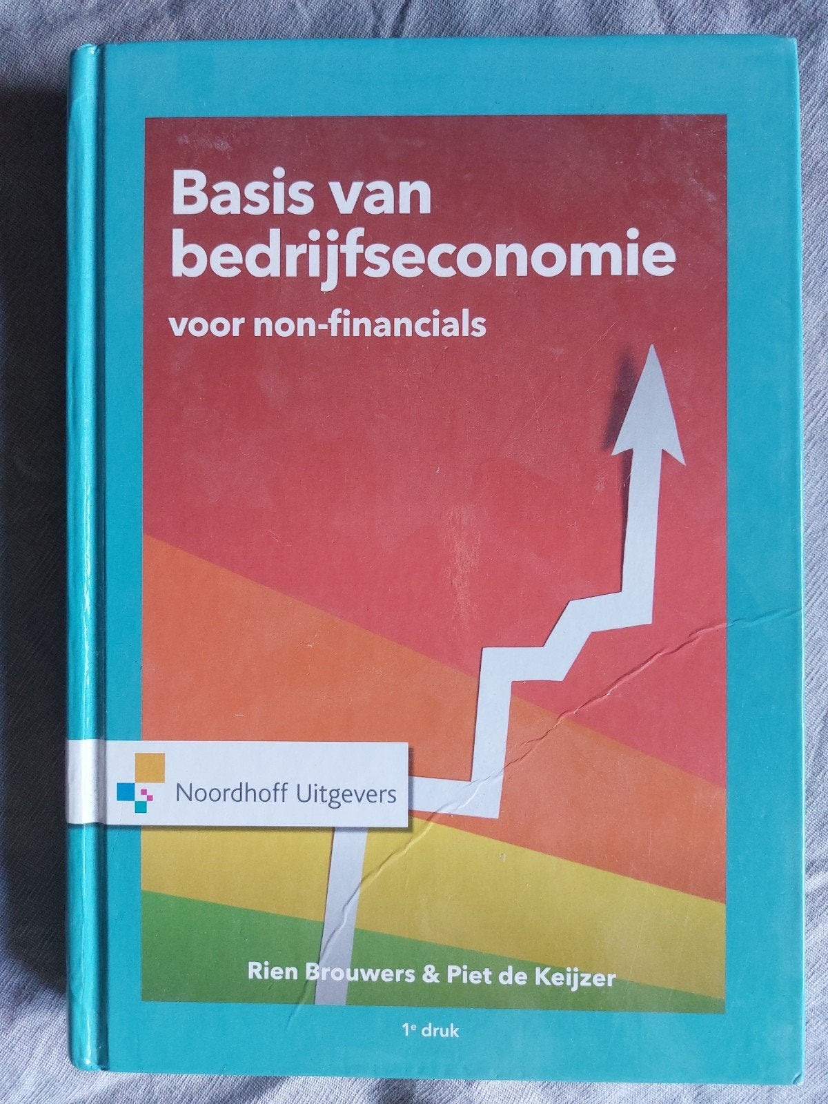 Basis van bedrijfseconomie voor non-financials, Zo goed als nieuw, Rien Brouwers & Piet de Keijzer, Gamma, HBO
