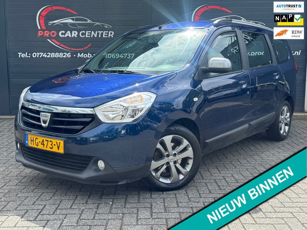 Dacia Lodgy 1.2 TCe 10th Anniversary 7p. AIRCO | CRUISE | CA, Voorwielaandrijving, Gebruikt, Euro 6, 4 cilinders