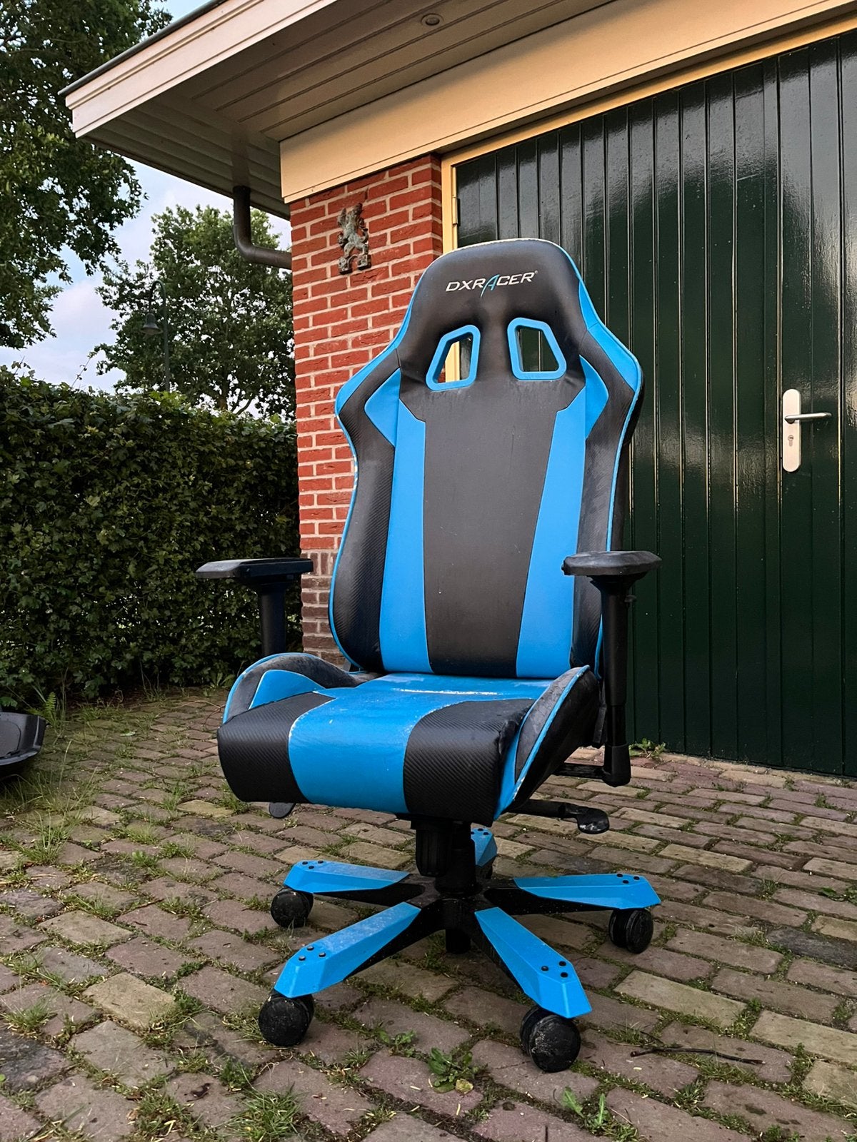 Dxracer gebruikt, Ophalen, Zo goed als nieuw, Zwart