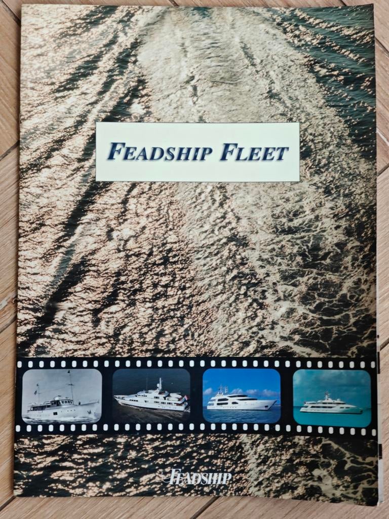 Feadship Fleet Catalogus - Luxe Jachten Geschiedenis, Ophalen of Verzenden, Zo goed als nieuw, Feadship, Catalogus