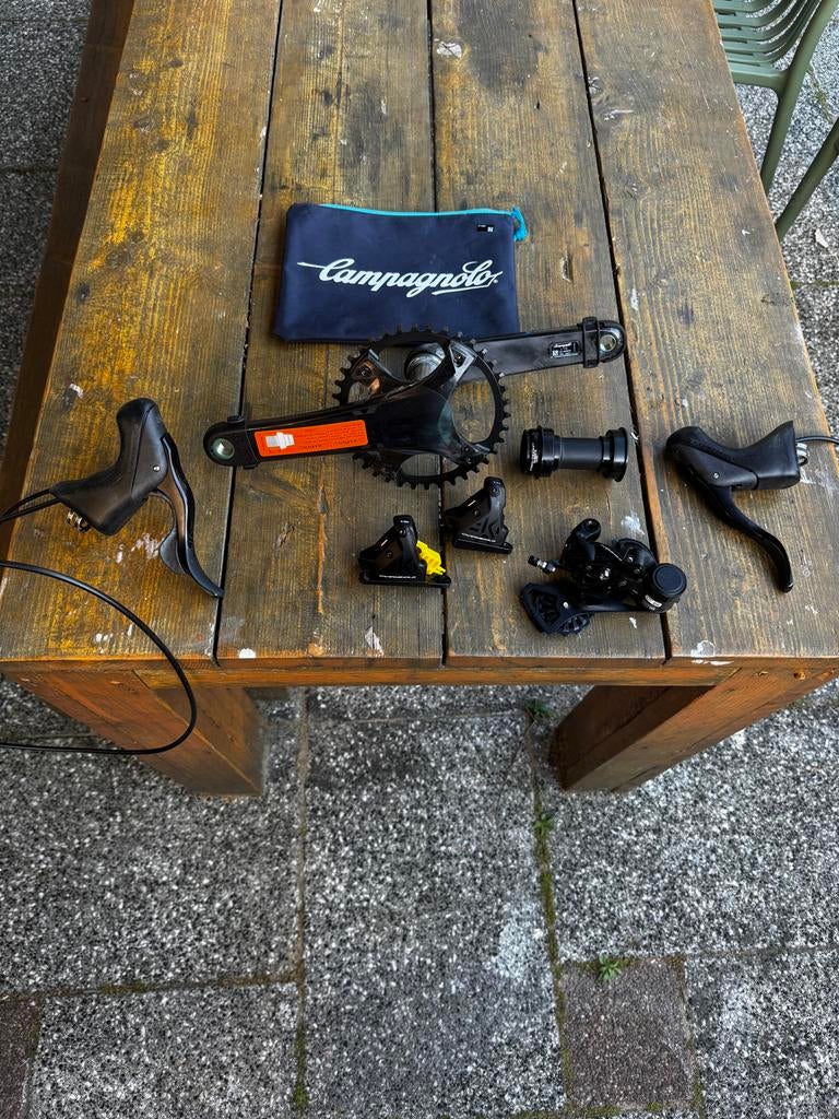 Ongebruikte Campagnolo Ekar 1x13 groepset met wielen, Fietsen en Brommers, Fietsonderdelen, Overige materialen, Overige typen