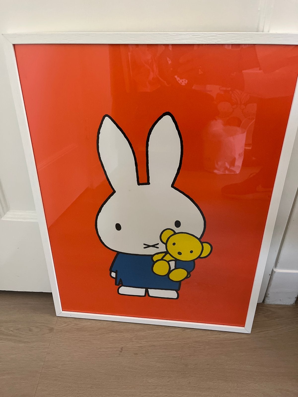 Dick Bruna - Nijntje Offset Poster Ingelijst, Ophalen of Verzenden, Zo goed als nieuw