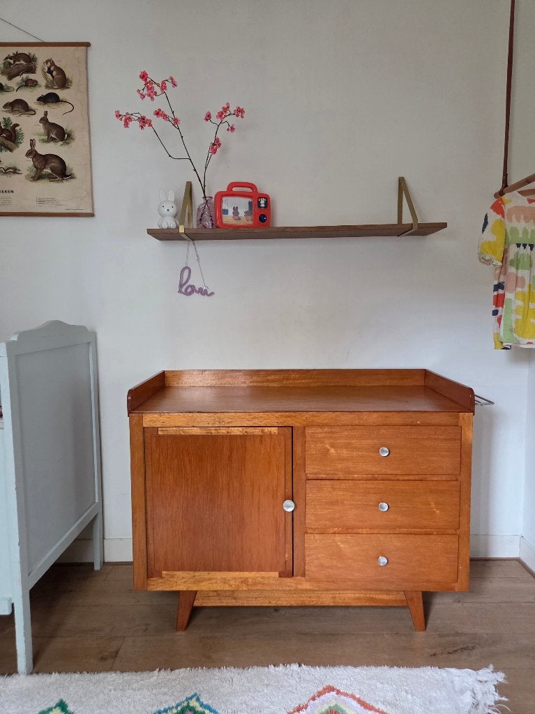 Vintage Commode, Ophalen, Gebruikt, 50 tot 70 cm, 100 cm of meer