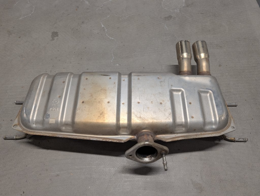 Mazda MX-5 ND exhaust, silencer, as good as new, original, Ophalen, Gebruikt, Mazda