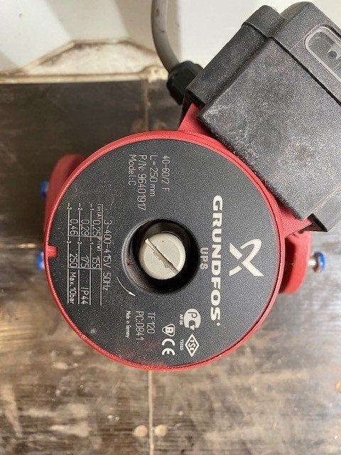 Grundfos elektrische pomp afsluiter, Overige materialen, Overige typen, Minder dan 2 meter, 20 tot 40 mm