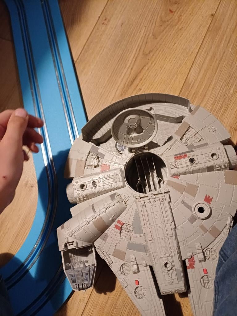 Star Wars Millennium Falcon Speeder, Ophalen of Verzenden, Gebruikt, Actiefiguurtje