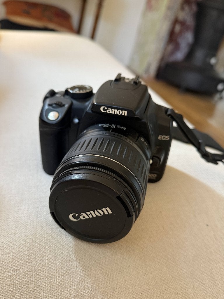 Canon 350D, Audio, Tv en Foto, Gebruikt, Spiegelreflex, Canon, Lensdop