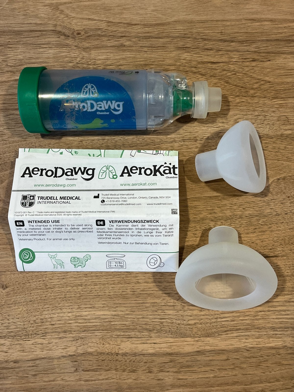 Inhalator voor katten of honden. Aerodawg, aerokat, Ophalen of Verzenden, Gebruikt