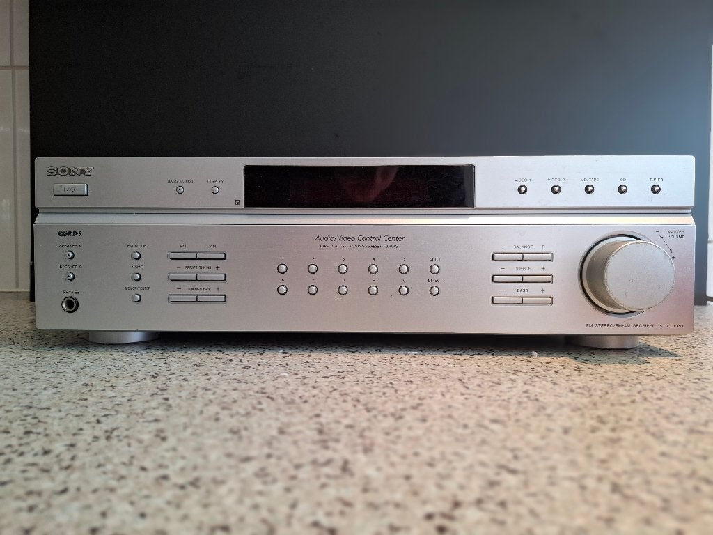 Sony stereo receiver STR-DE197, Ophalen, Gebruikt, Sony, Minder dan 60 watt
