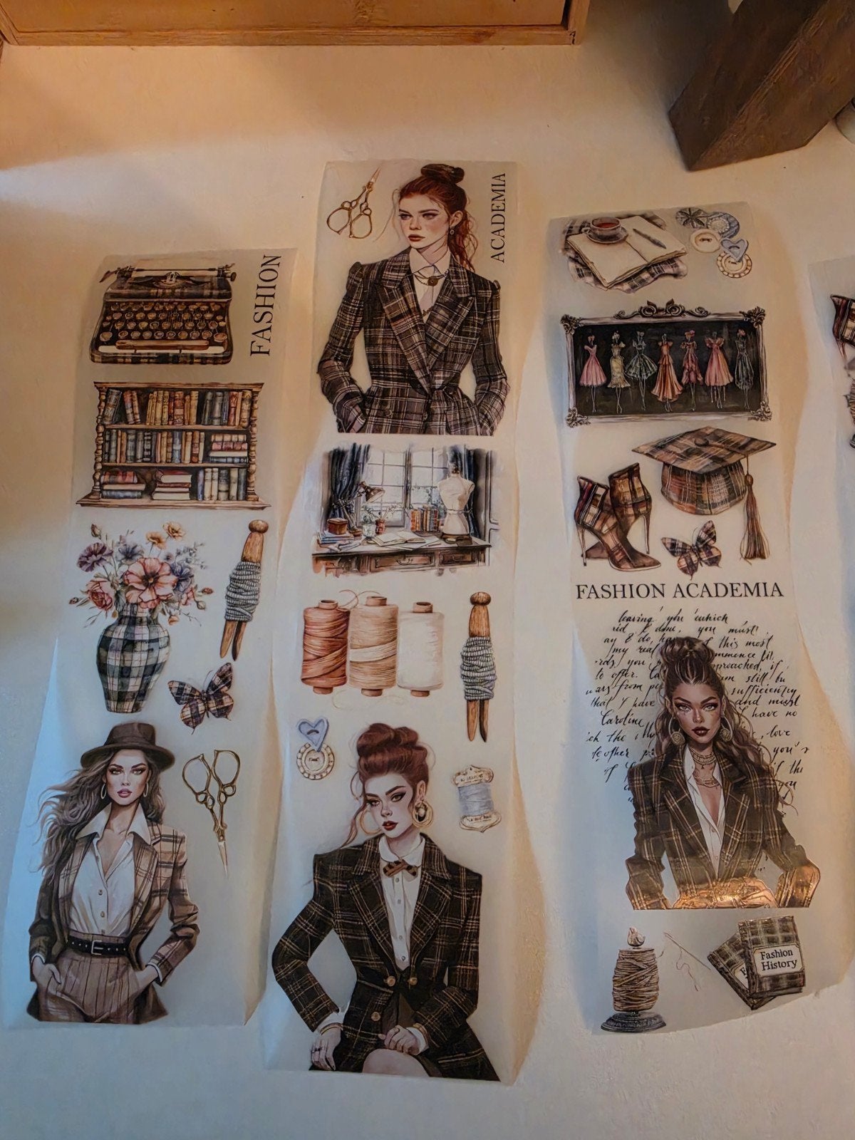 Fashion Academia Stickers - Diverse Stijlen, Ophalen of Verzenden