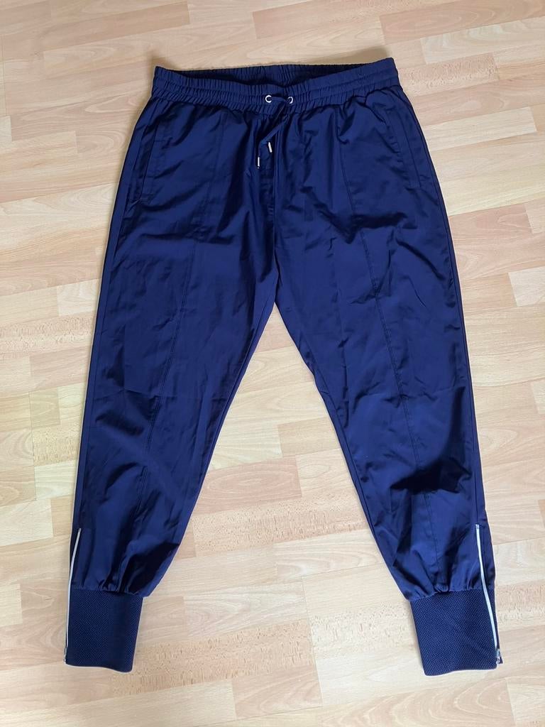 Rohnisch donkerblauwe sportieve broek mt 48 zgan, Kleding | Dames, Grote Maten, Zo goed als nieuw, Broek of Spijkerbroek, Blauw