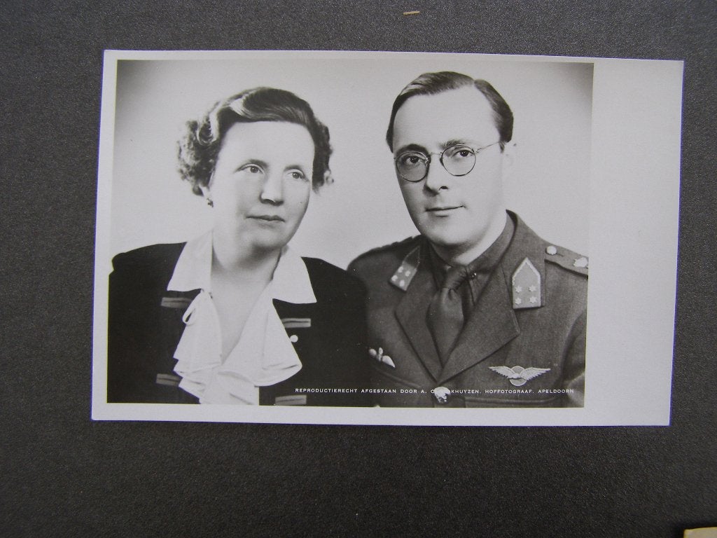 Koningin Juliana en Prins Bernhard, 1948, Ophalen of Verzenden, Gebruikt, Nederland, Kaart, Foto of Prent