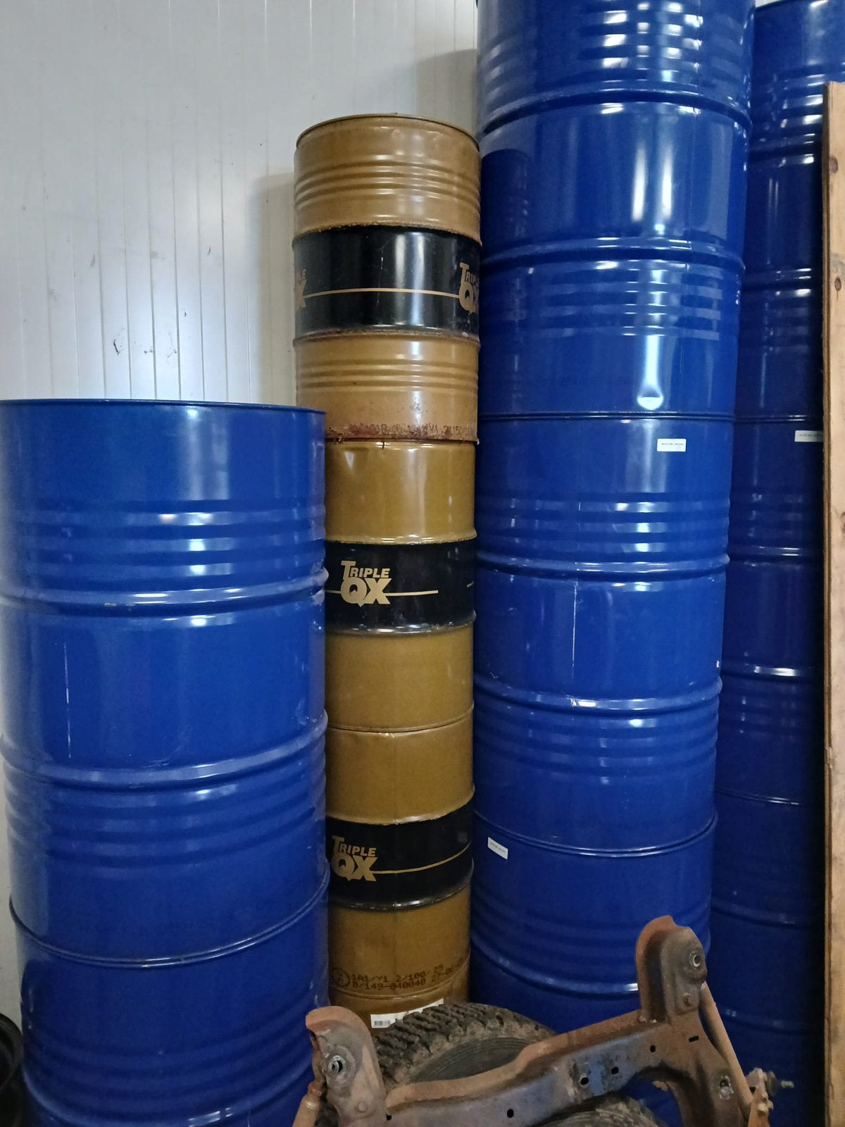️ 200 en 60 liter vaten ️, Tuin en Terras, Vuurkorven, Zo goed als nieuw, Ophalen of Verzenden
