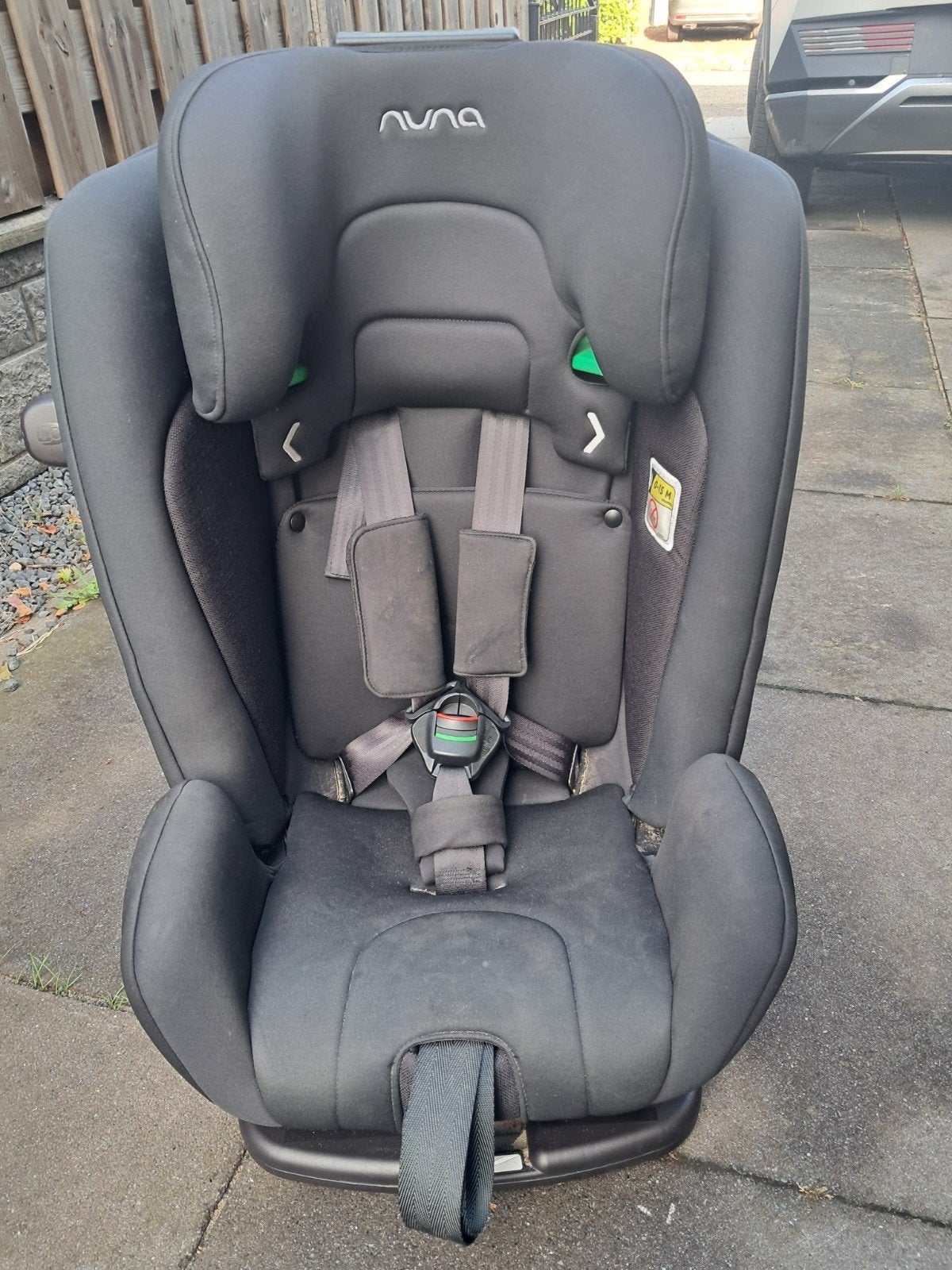 Nuna Autostoel Zwart, Ophalen, Gebruikt, Overige merken, Isofix