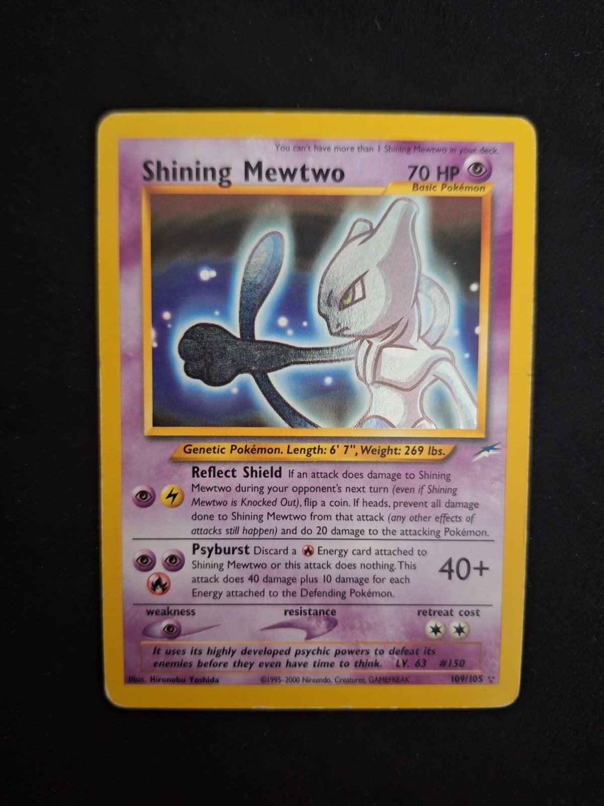Shining Mewtwo 109/105 Neo Destiny - Pokemon, Ophalen of Verzenden