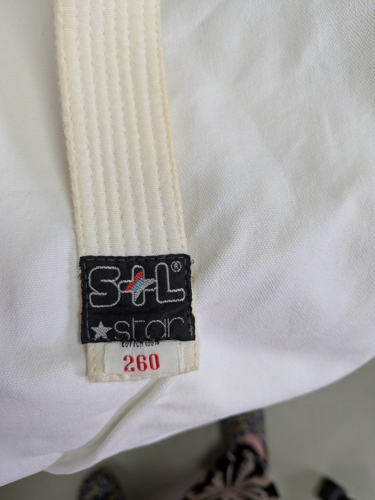 Matsuru Judo/Karate Pak 180cm met 2 banden, Ophalen, Gebruikt, Maat XL, Judo