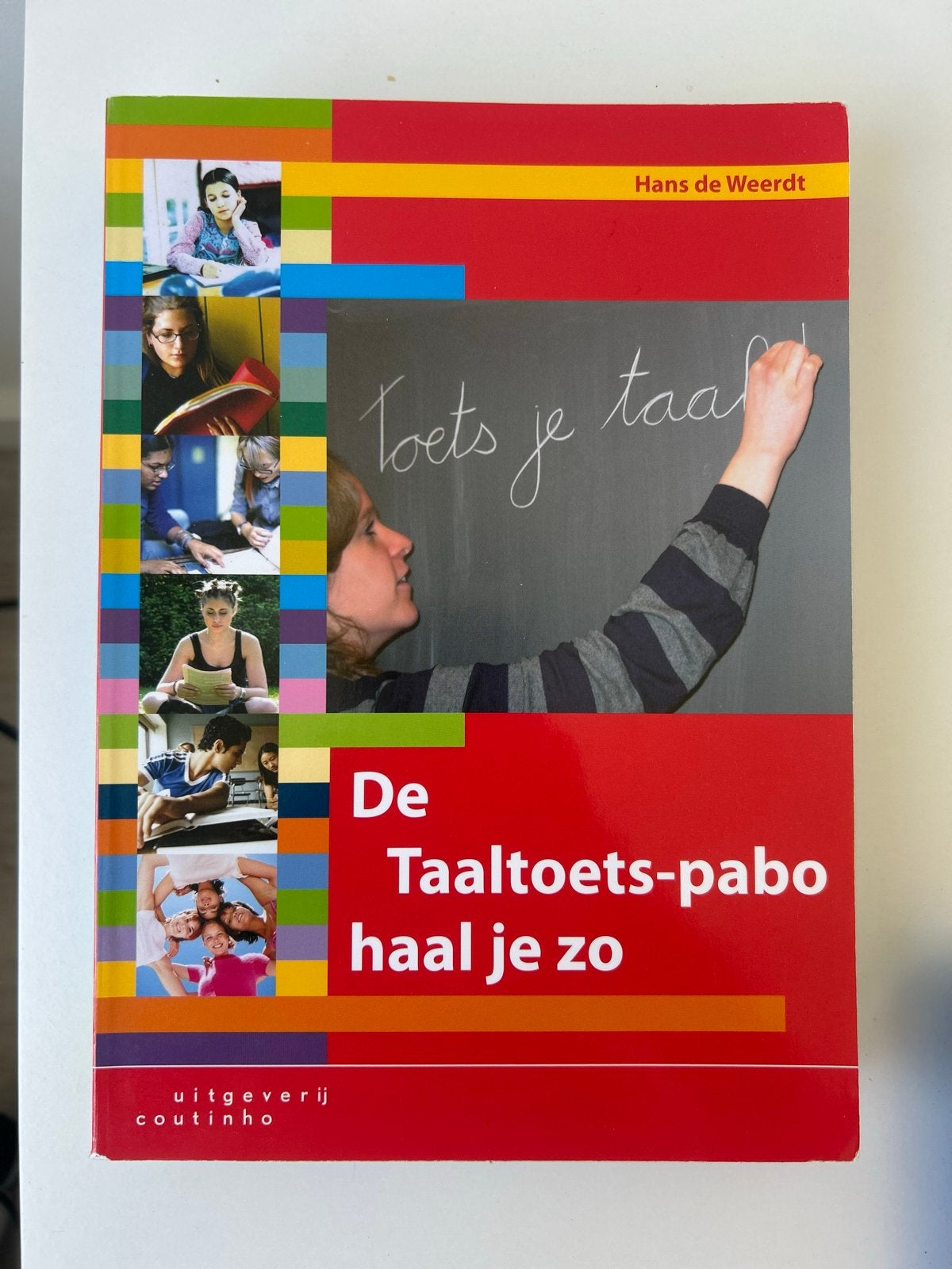 De Taaltoets Pabo haal je zo - Hans de Weerdt, Boeken, Ophalen of Verzenden, Alpha, Gelezen, HBO