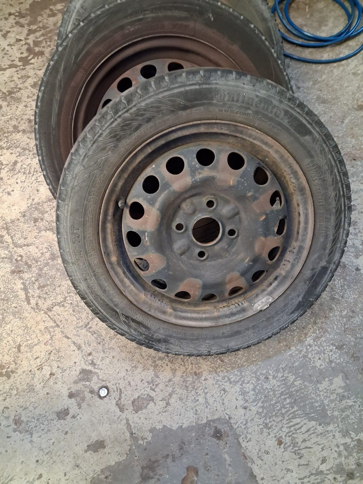 4 banden voor Peugeot 107, Ophalen of Verzenden