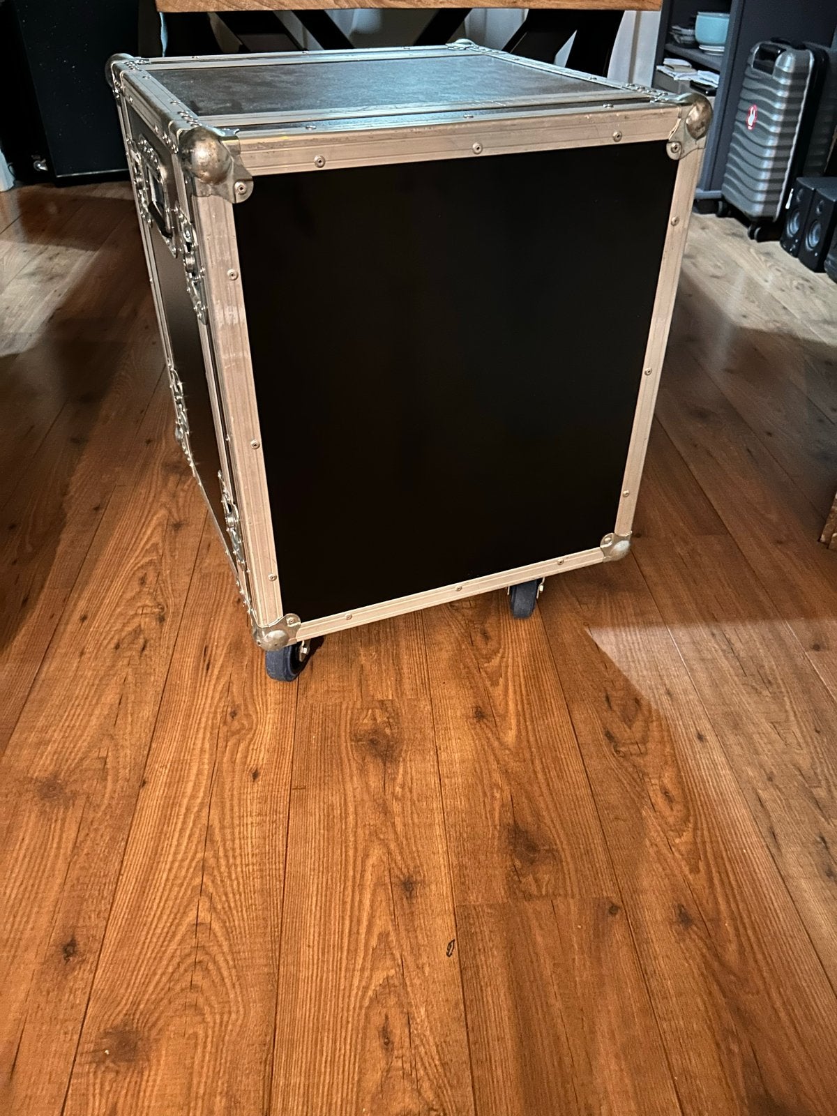 Flightcase 12HE op wielen - Ideaal voor apparatuur, Ophalen of Verzenden, Gebruikt