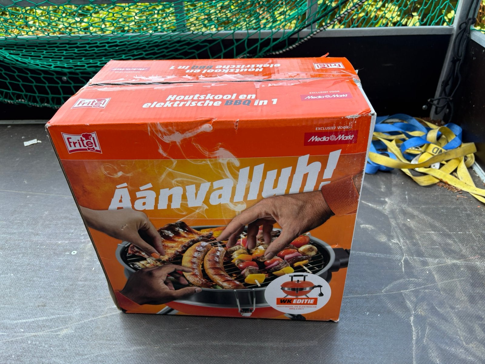 Barbecue gril plaat, 1 speler, Ophalen, Zo goed als nieuw, Vanaf 3 jaar
