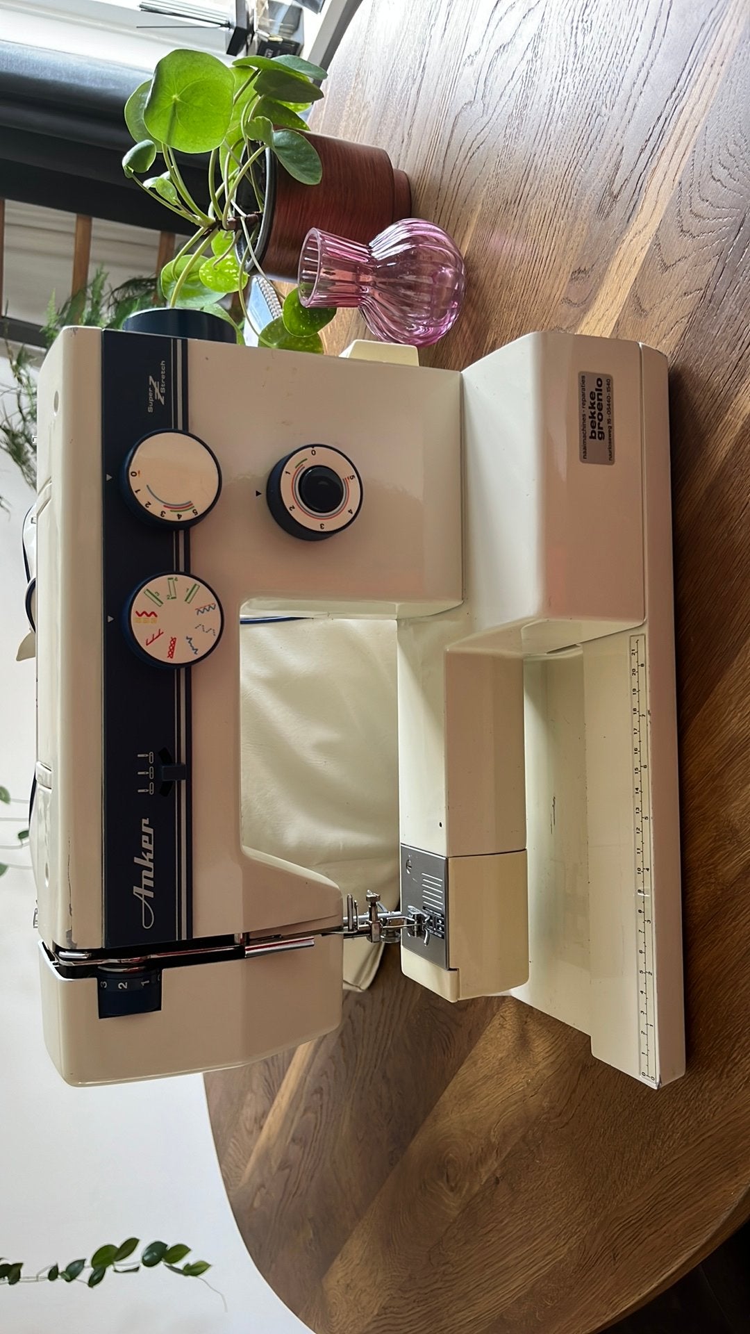 Anker naaimachine super stretch, Ophalen of Verzenden, Gebruikt, Naaimachine, Overige merken