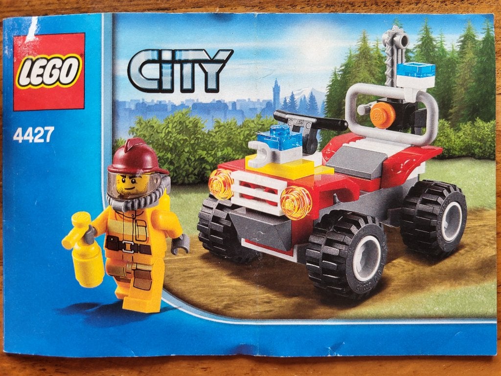Lego City - Brandweerjeep - 4427, Lego, Ophalen of Verzenden, Compleet, Complete set