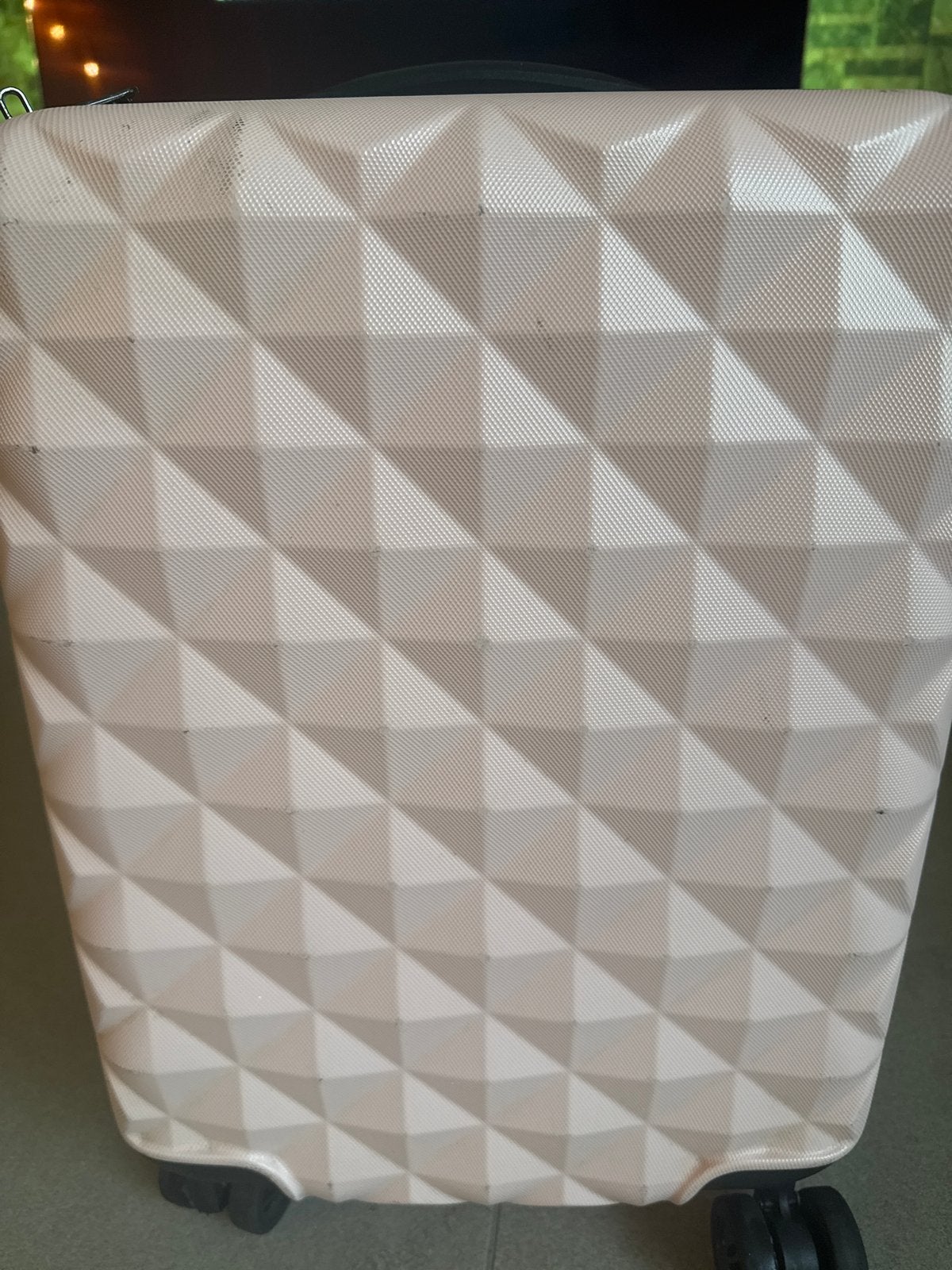 Kleine handbagage koffer Spilbergen, Ophalen, Gebruikt, Hard kunststof, Minder dan 50 cm