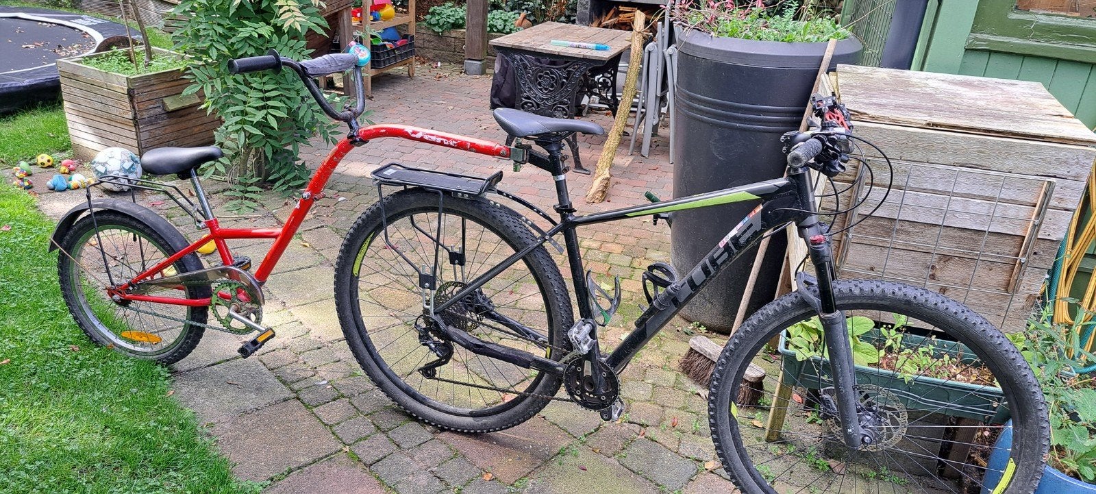Aanhangfiets / Tag-along voor kinderen follow me, Ophalen, Gebruikt, 16 tot 20 inch