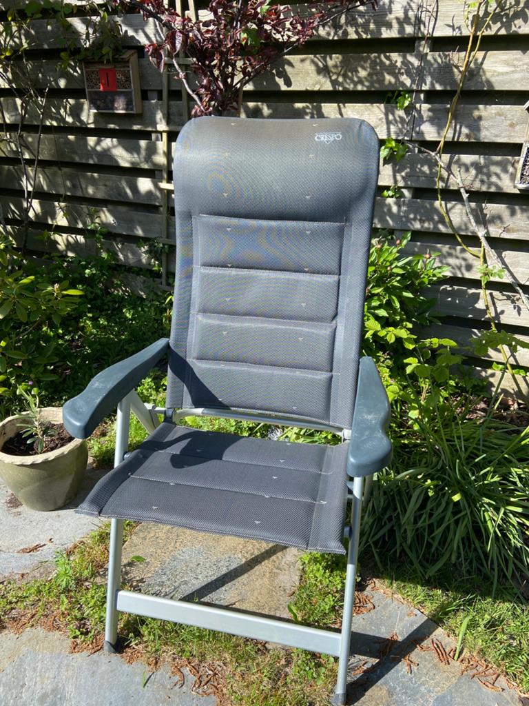 2 Crespo Standenstoelen, Ophalen, Gebruikt, Campingstoel