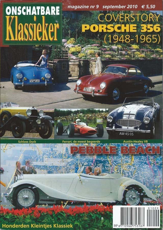 OK 9 2010 : Porsche 356 - Chrysler Imperial - Austin Healey, Algemeen, Ophalen of Verzenden, Onbekend, Gelezen