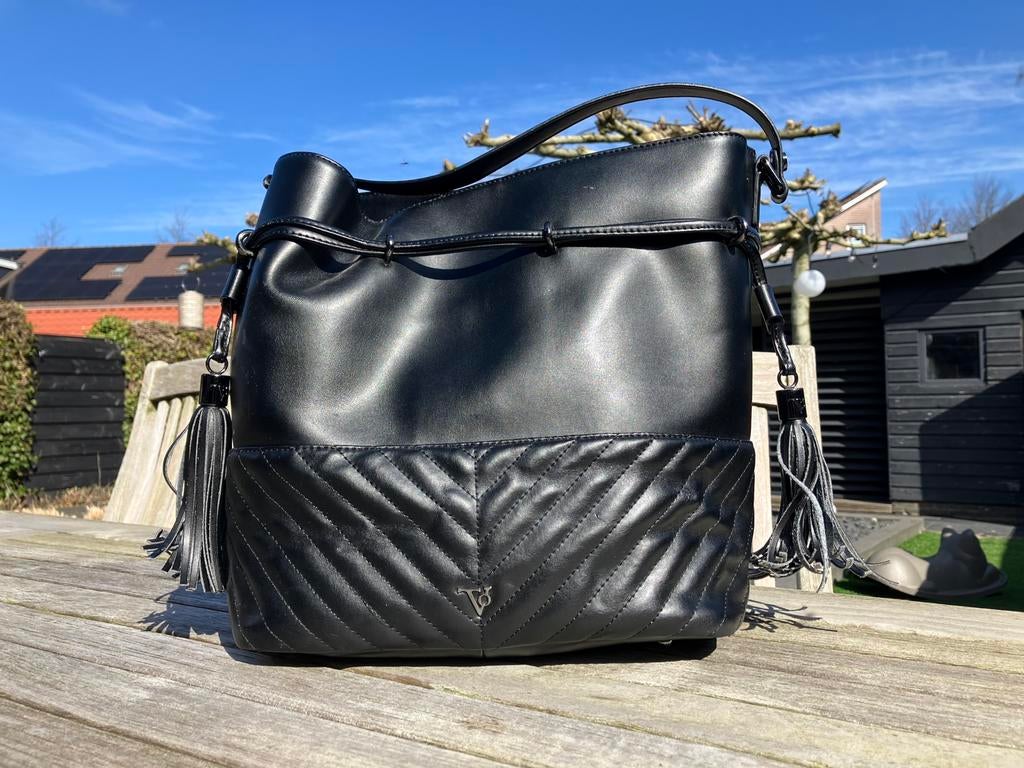 Leren tas TOV essentials, Ophalen of Verzenden, Nieuw, Zwart, Handtas
