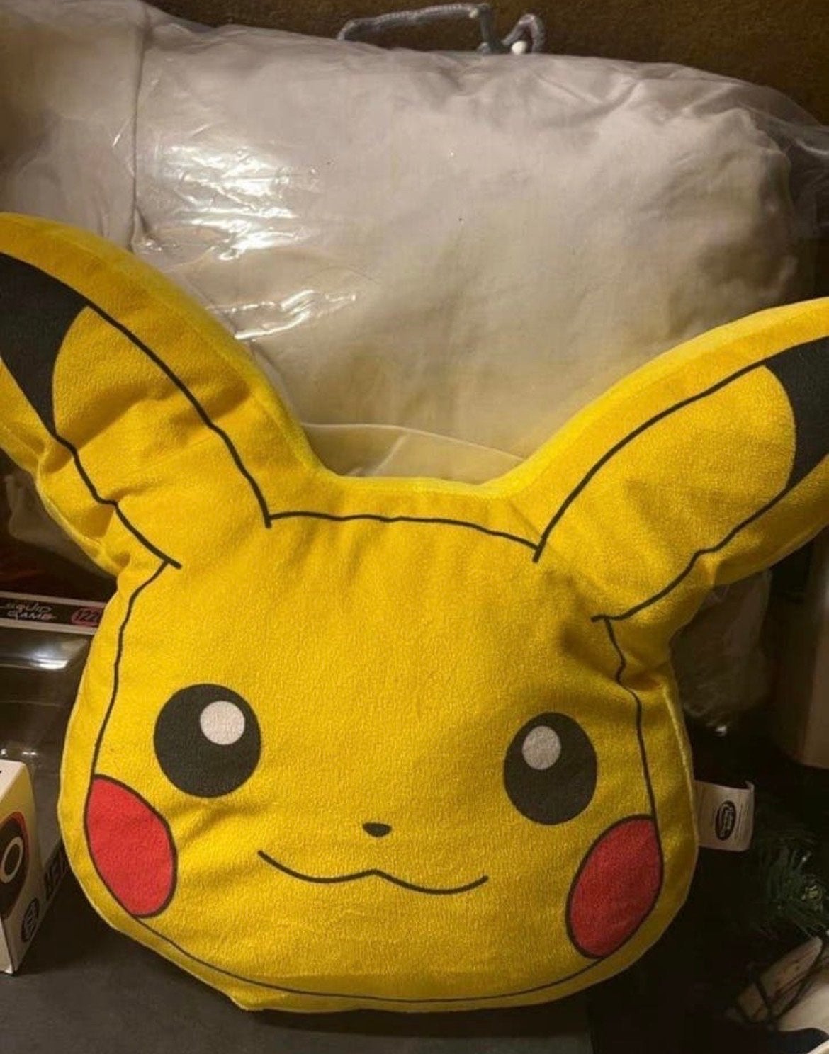 Pikachu knuffelkussen - Pokémon, Kinderen en Baby's, Speelgoed | Knuffels en Pluche, Overige merken, Geel, Overige typen, Ophalen of Verzenden