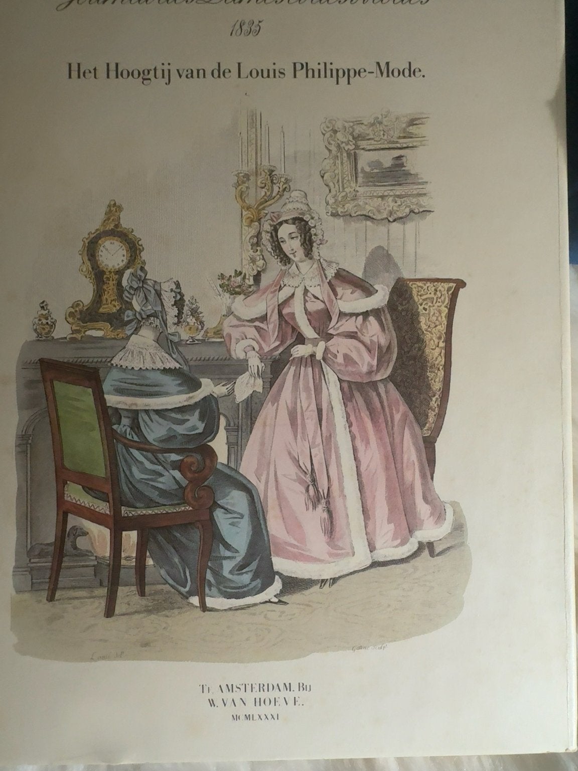 Het Hoogtij van de Louis Philippe-Mode - 1835, Boeken, Literatuur, Zo goed als nieuw, Nederland, Ophalen