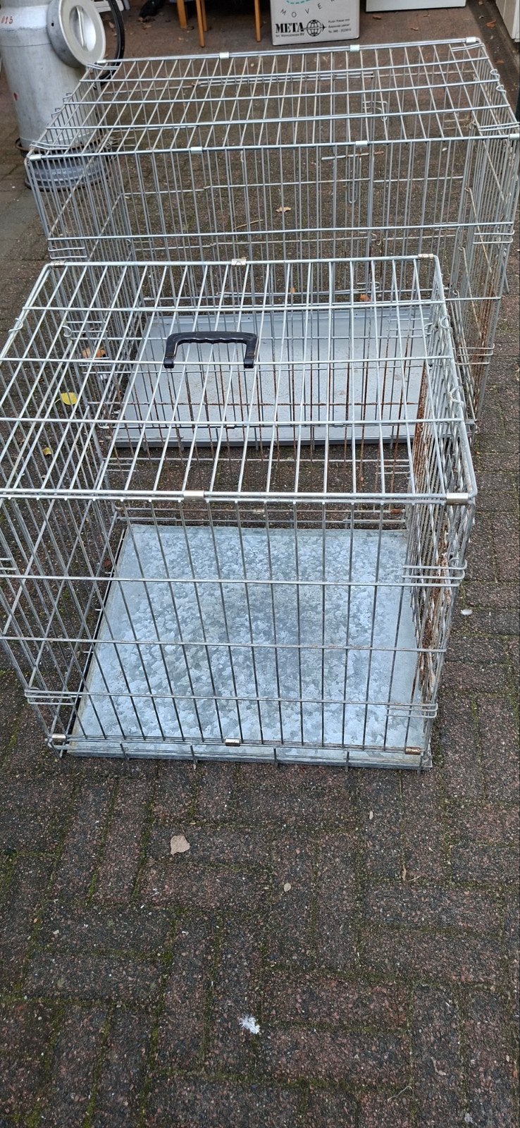 dieren bench hondenbench, Dieren en Toebehoren, Ophalen, Gebruikt