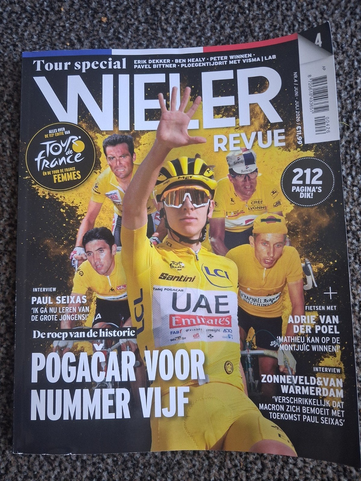 Nieuw wielrentijdschrift Wieler Revue Tour de France Special, Ophalen of Verzenden, Nieuw, Sport en Vrije tijd