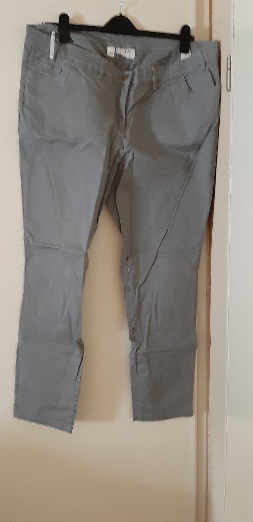 gewassen jeans  kleur grijs maat 50, Ophalen of Verzenden, MS Mode, W33 - W36 (confectie 42/44), Grijs