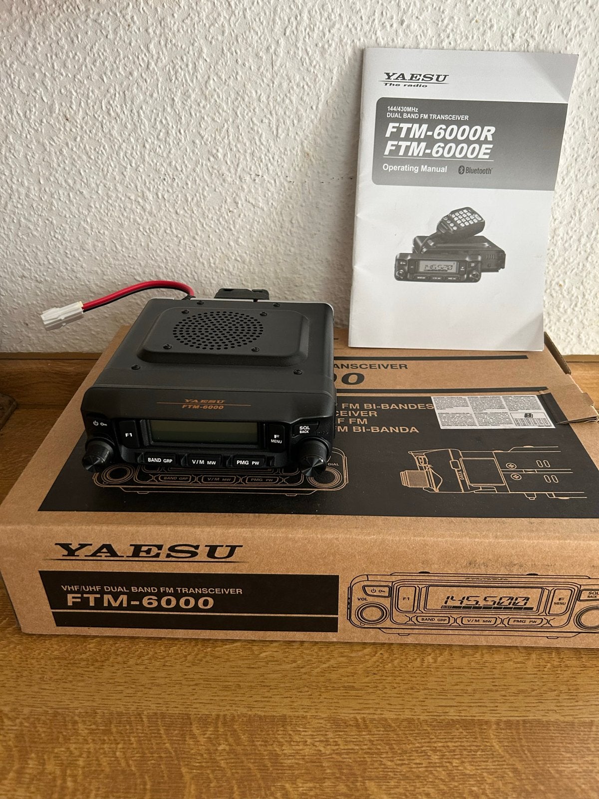 Yaesu FTM-6000E VHF/UHF Dual Band FM Transceiver, Telecommunicatie, Ophalen of Verzenden, Zo goed als nieuw, Zender en Ontvanger