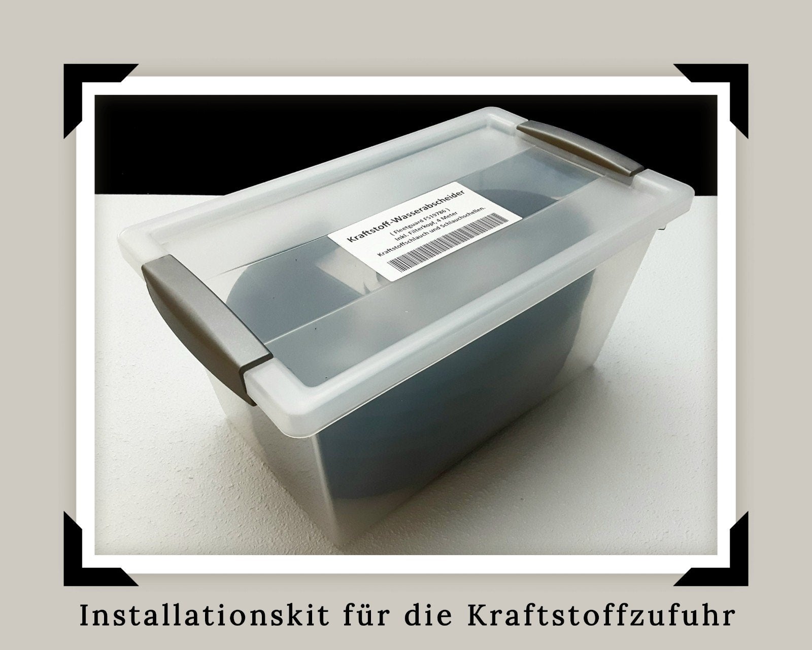 Brandstoftoevoer kit / 50230205 + 4 mtr. Brandstofslang. New, Ophalen of Verzenden, Nieuw, Motor en Techniek