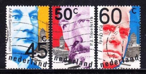 1580 - Nederland nvph 1191/1193 gestempeld , Nederlandse, Postzegels en Munten, Postzegels | Nederland, Verzenden, Na 1940, Gestempeld