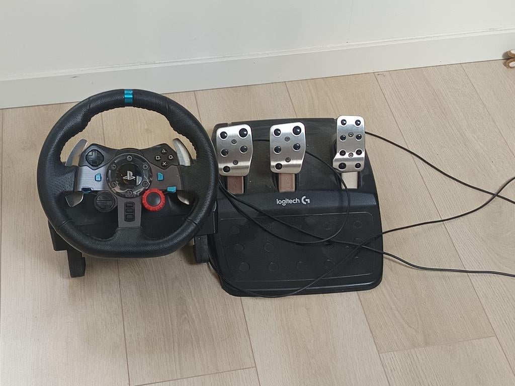 Logitech G29 racestuur met pedalen voor PS3/PS4, Ophalen of Verzenden, Gebruikt, Stuur of Pedalen, PlayStation 3