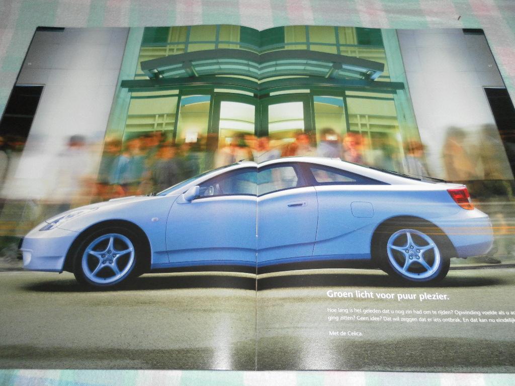 Toyota Celica 1.8 VVTi 1997 Brochure, Boeken, Ophalen of Verzenden, Zo goed als nieuw, Toyota