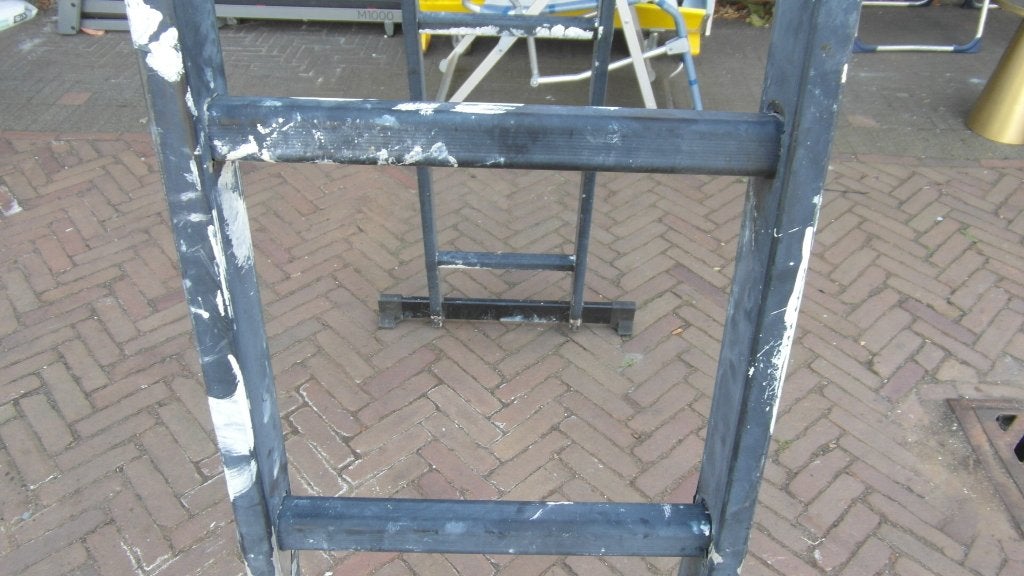 ladder aluminimum, Ophalen, Gebruikt, Opvouwbaar of Inschuifbaar, 4 meter of meer