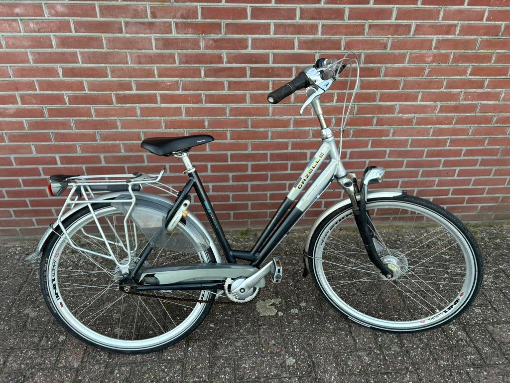 Gazelle damensfiets 53cm, Fietsen en Brommers, Fietsen | Dames | Damesfietsen, 53 tot 56 cm, Ophalen, Gebruikt, Gazelle