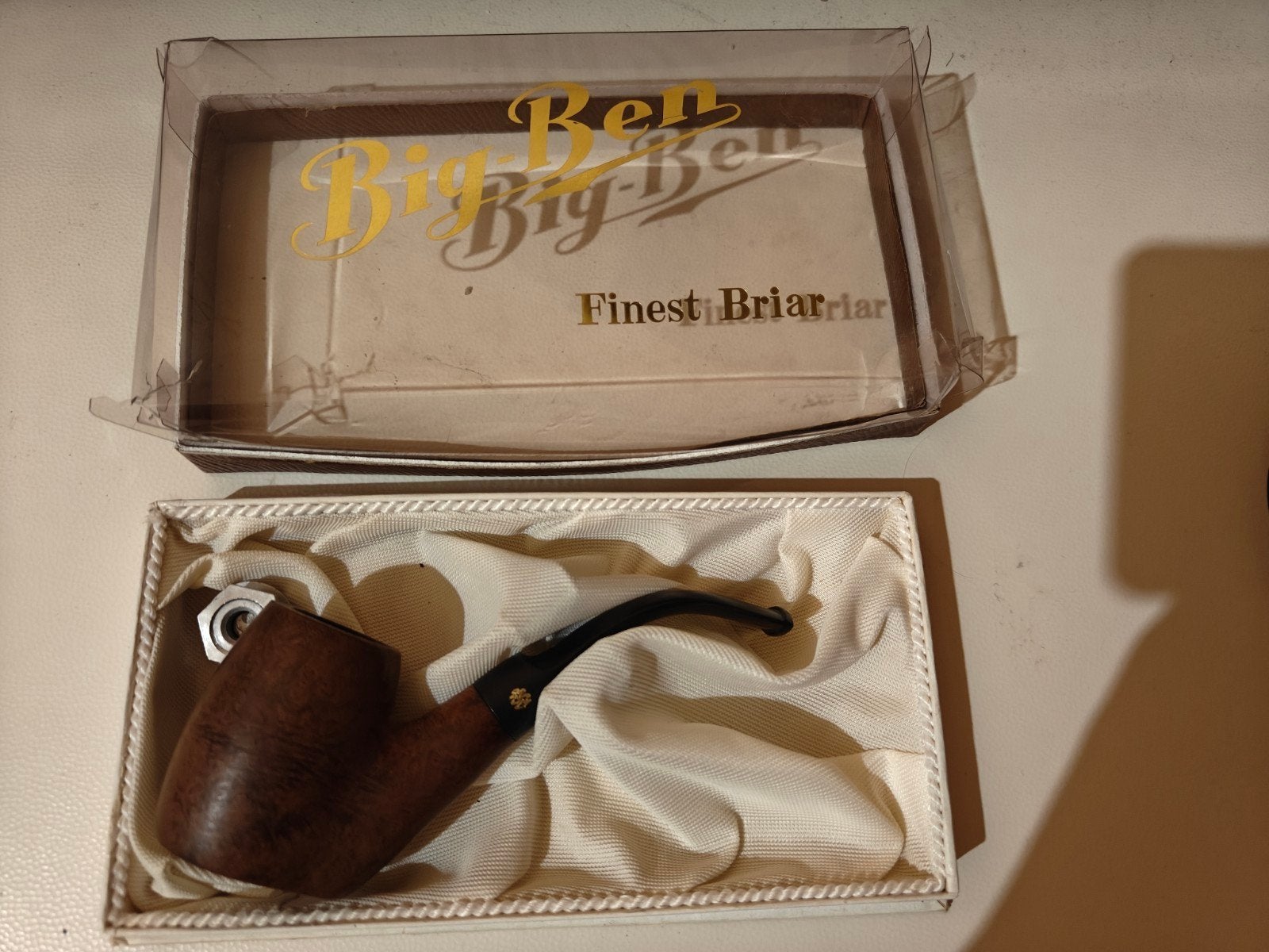 Big Ben finest briar hout, Verzamelen, Rookartikelen, Aanstekers en Luciferdoosjes, Ophalen of Verzenden, Gebruikt, (Water)pijp
