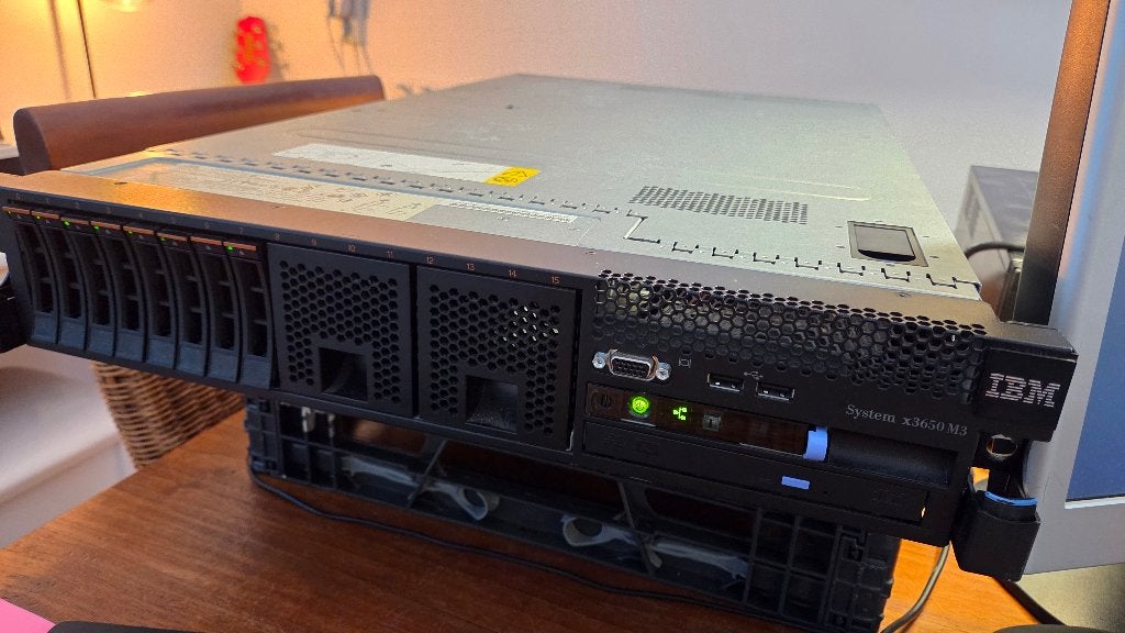 IBM x3650 M3 Server (2U, dual xeon X5650), Ophalen, Zo goed als nieuw, 128 GB, 2 tot 3 Ghz