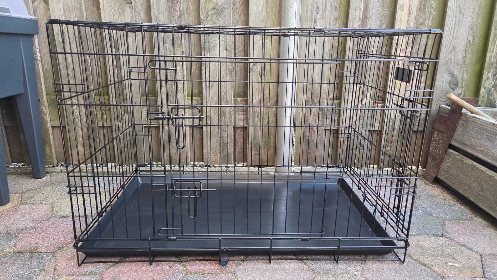 Hondenbench, Ophalen, Zo goed als nieuw, 75 tot 110 cm, 65 tot 100 cm