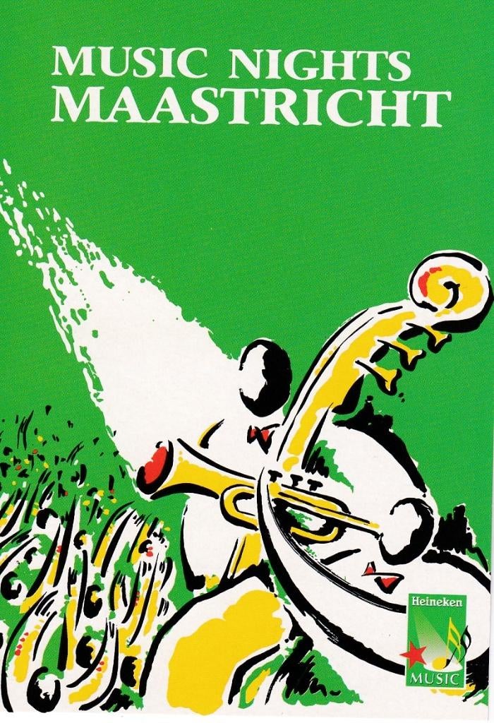 Maastricht Heineken music nights ca. 1995, Verzamelen, Verzenden, Nieuw, Overige typen, Heineken
